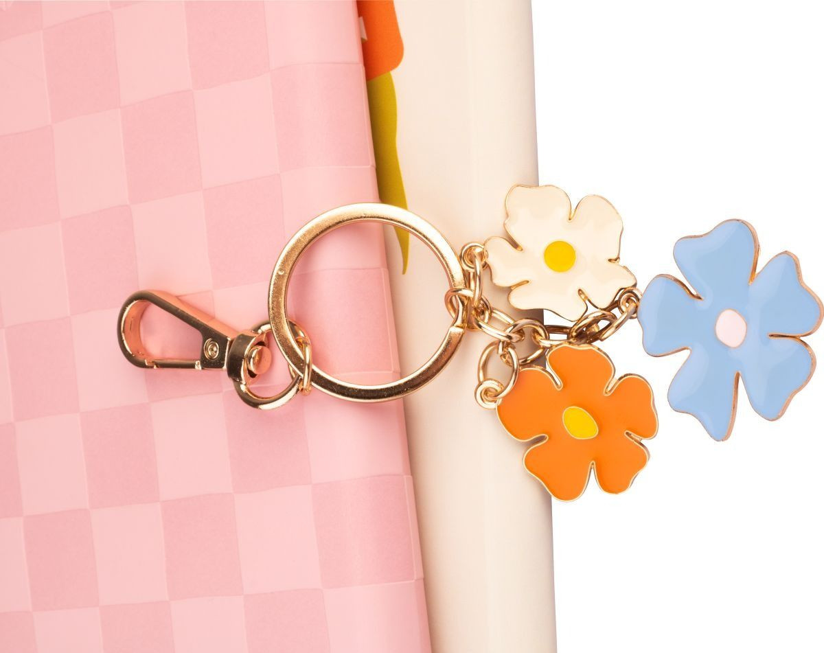 Brelok BLOOM kwiatki 13,5x4,5cm Happy Color HA 4910 KW-BL
